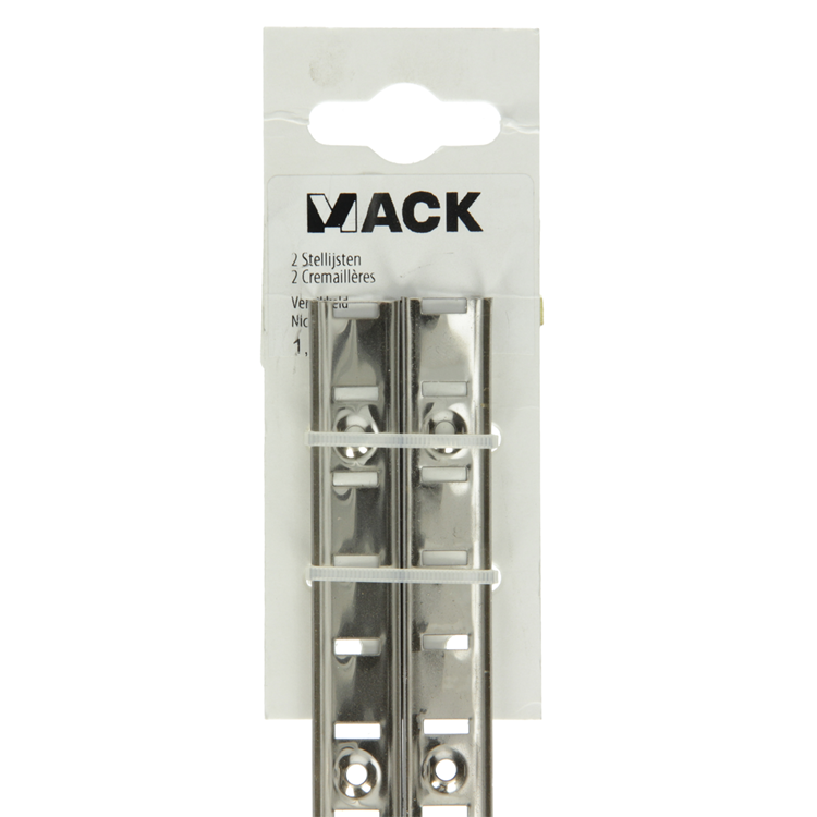Mack 1014461 - 2 cadres de réglage nickelés 1,5 m | 5 pièces