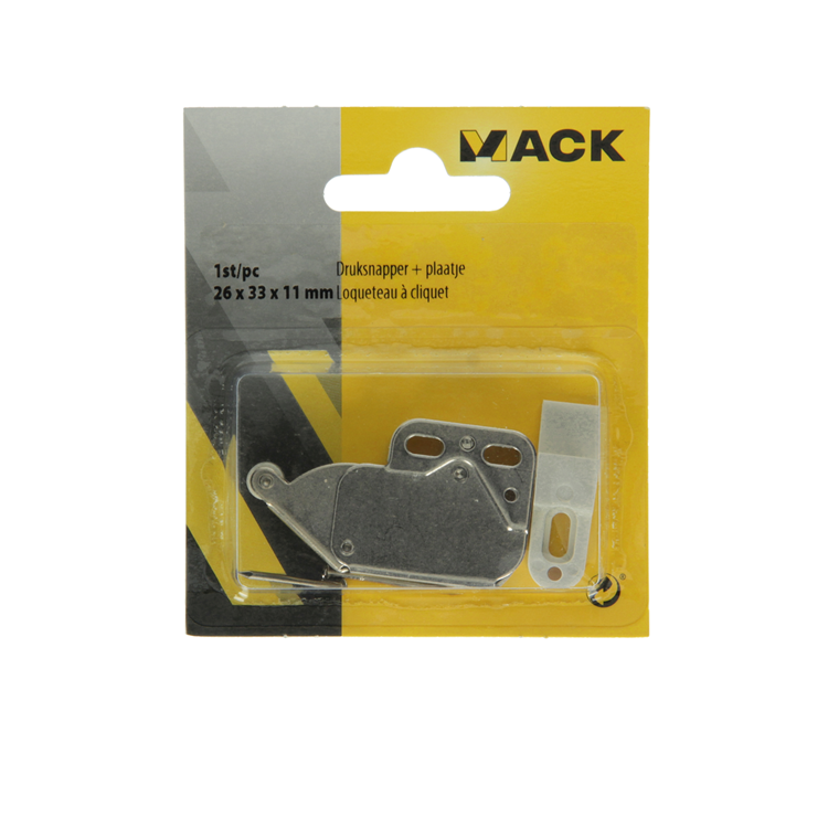 Mack 1014493 - 1 bouton pression + plaque | 10 pièces
