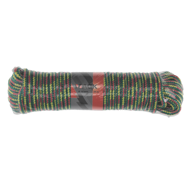 Mack 1014943 - corde de sport brin tressé pp10mm 20m | 5 pièces