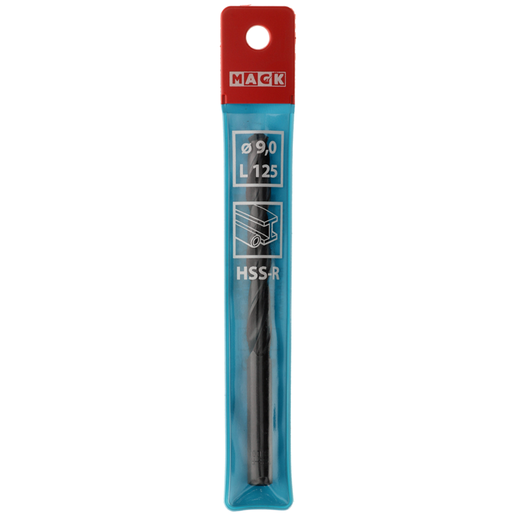 Mack 1018189 - foret universel hss r ø 9,0 x 125 mm | 5 pièces