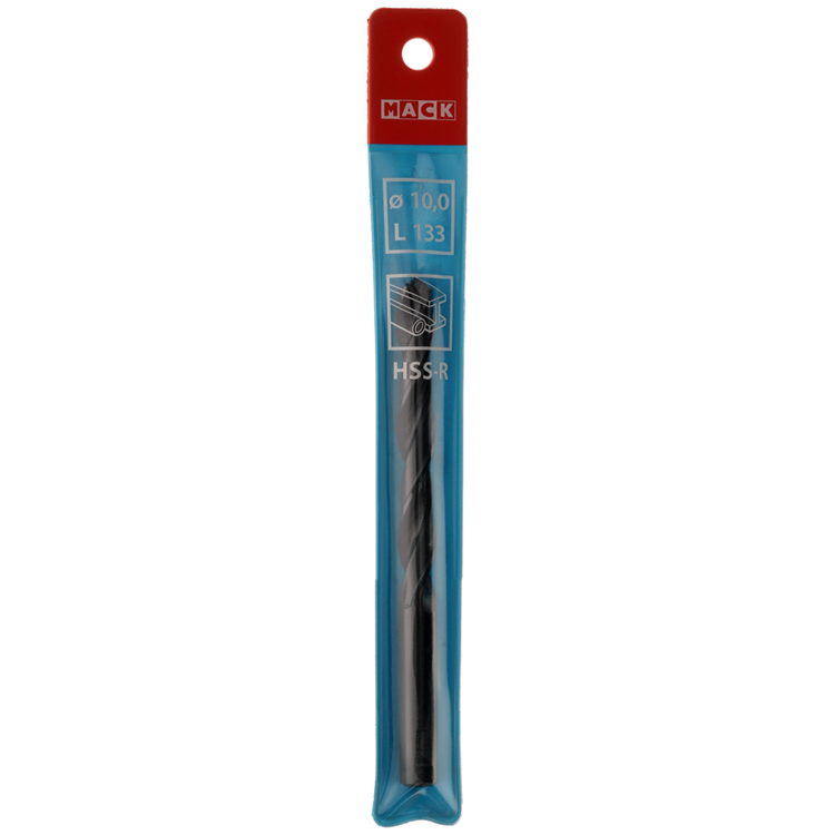 Mack 1018190 - foret universel hss r ø 10,0 x 133 mm | 5 pièces