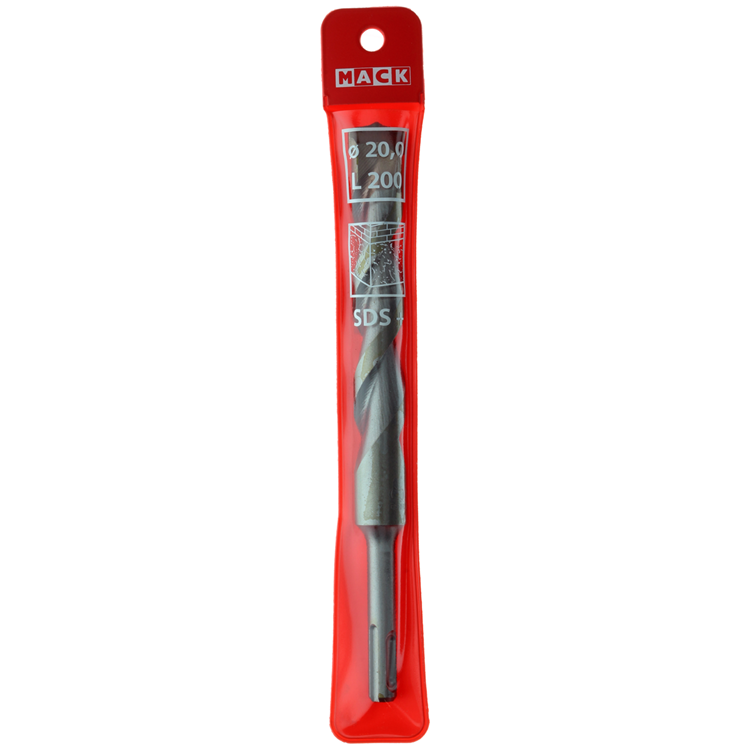 Mack 1018214 - marteau perforateur sds + 20x200mm | 5 pièces