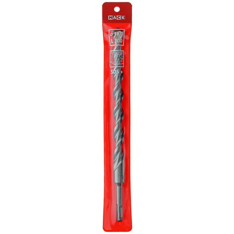 Mack 1018220 - marteau perforateur sds + 18x300mm | 5 pièces
