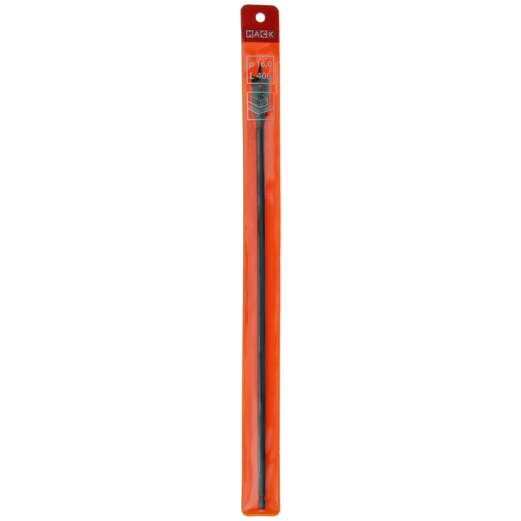 Mack 1018265 - foret à bois plat DIN 7487 ø 16,0 x 400 mm | 5 pièces