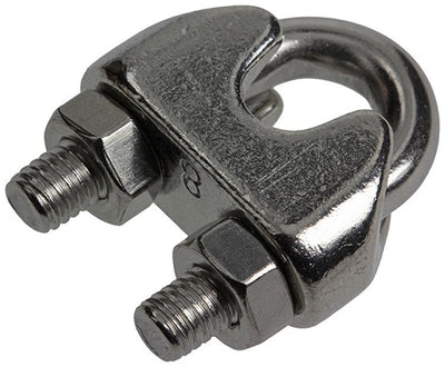 Mack 1008450 - 2 serre-fils en acier 6-8mm en acier inoxydable | 10 pièces