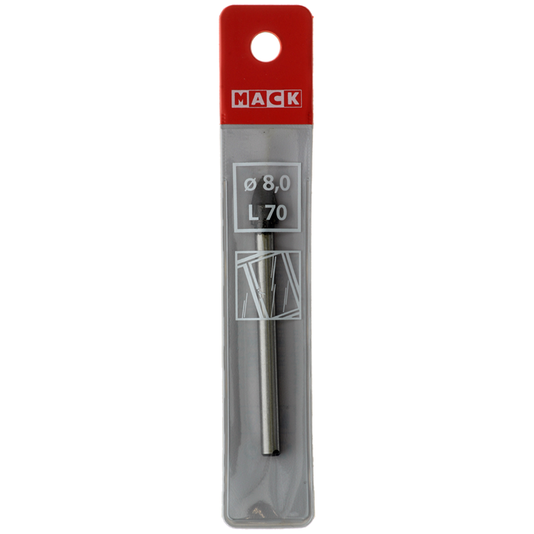 Mack 1018285 - foret pour carreaux de verre ø 8,0 x 70 mm | 5 pièces
