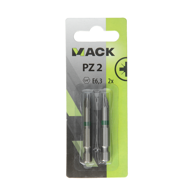 Mack 1018299 - embout à vis pz2 l50mm 2pcs | 5 pièces