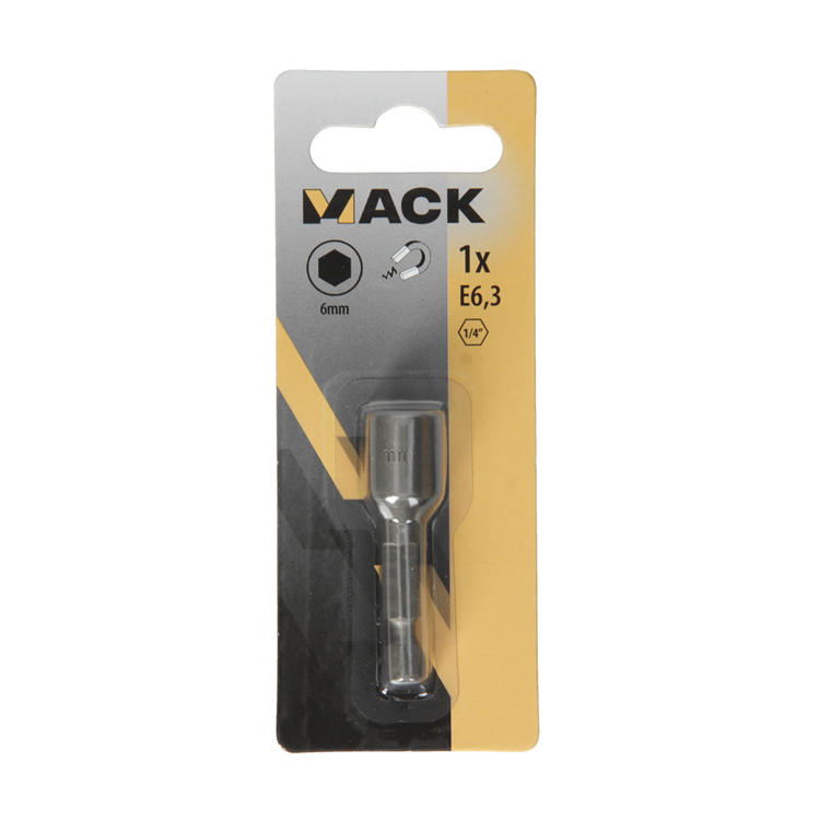 Mack 1018312 - aimant à embout à six pans creux. 6mm | 5 pièces