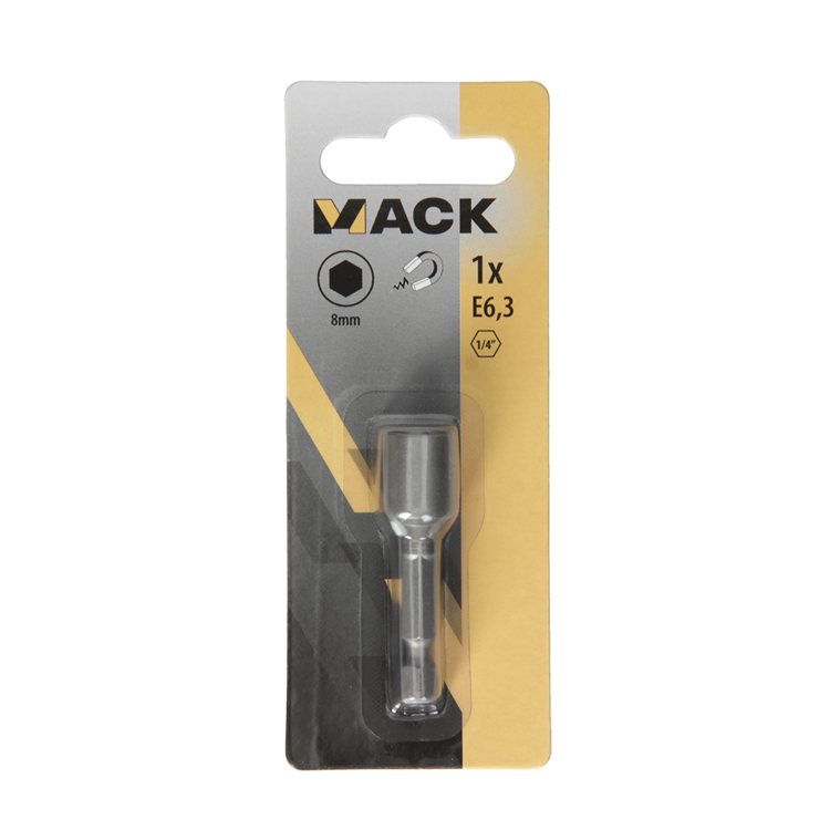 Mack 1018313 - aimant à embout à six pans creux. 8mm | 5 pièces
