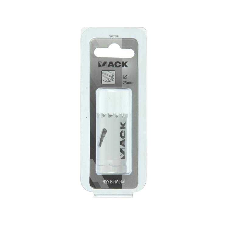 Mack 1018321 - scie cloche bimétallique ø 25mm | 3 pièces