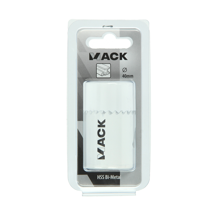 Mack 1018325 - scie cloche bimétallique ø 40mm | 3 pièces