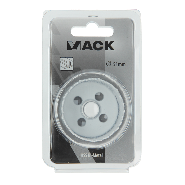 Mack 1018327 - scie cloche bimétallique ø 51mm | 3 pièces