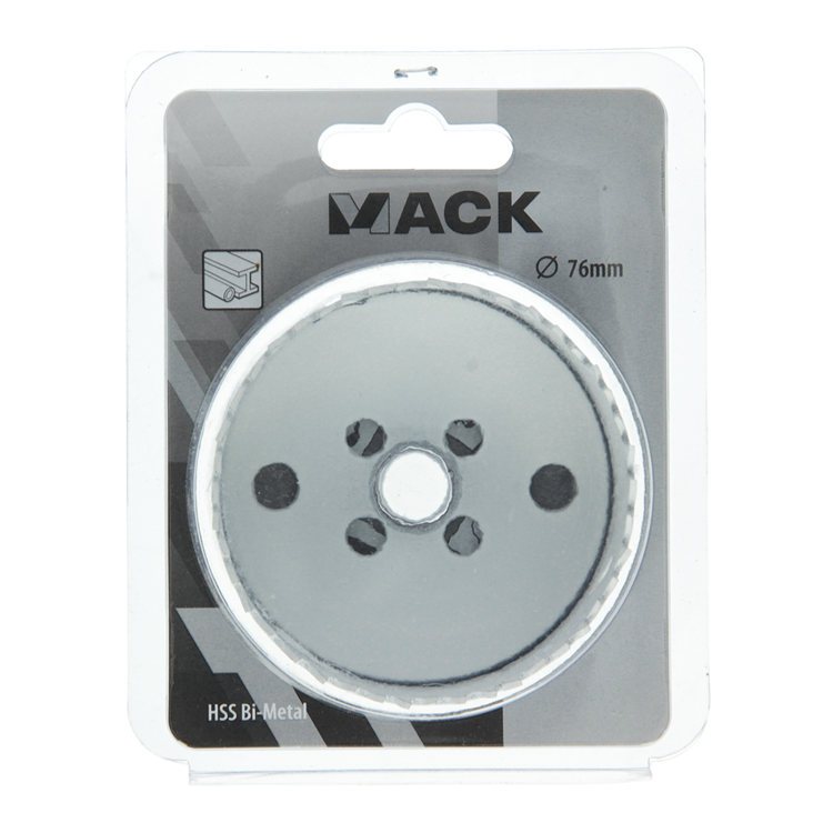 Mack 1018333 - scie cloche bimétallique ø 76mm | 3 pièces