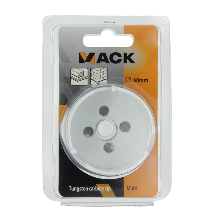 Mack 1018348 - scie cloche multi TCT ø 60mm | 3 pièces