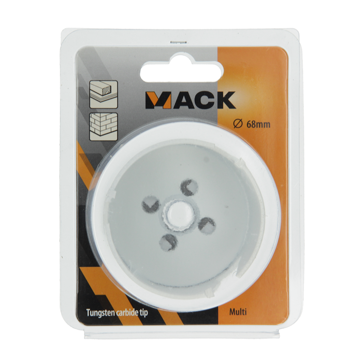 Mack 1018350 - scie cloche multi TCT ø 68mm | 3 pièces