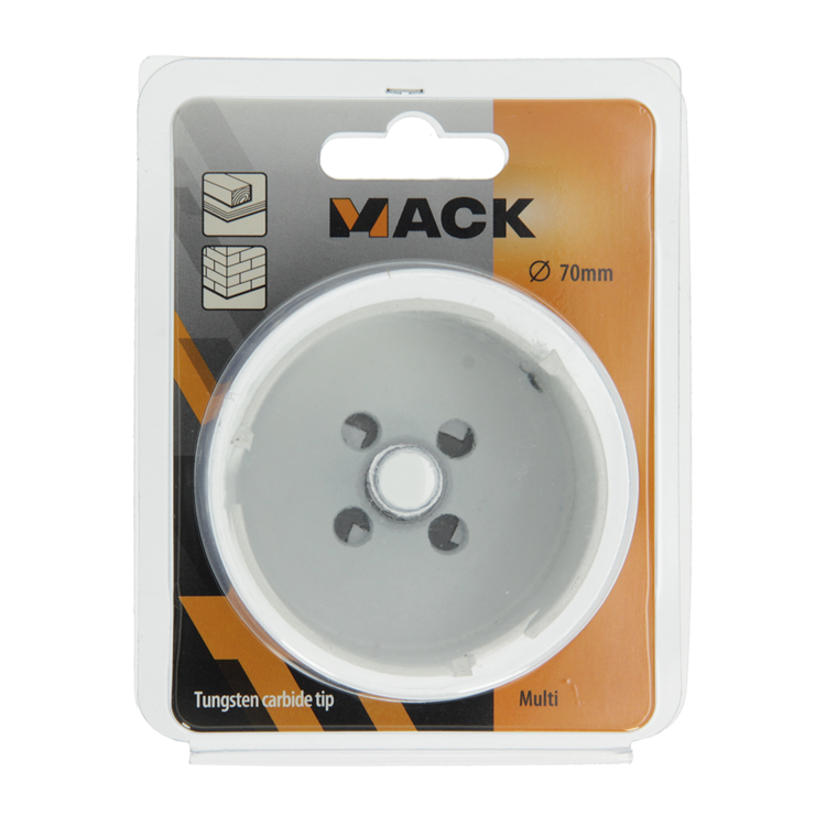 Mack 1018351 - scie cloche multi TCT ø 70mm | 3 pièces