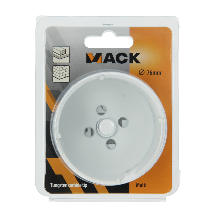 Mack 1018352 - scie cloche multi TCT ø 76mm | 3 pièces