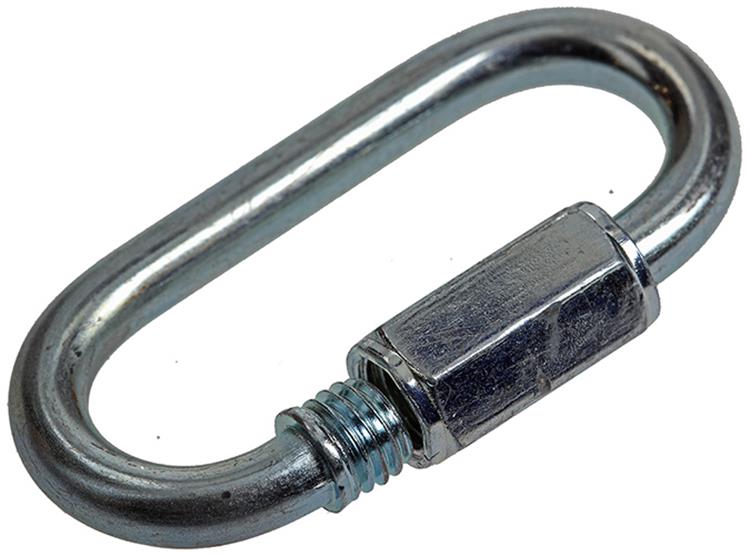 Mack 1008453 - 2 maillons vides + écrou 5mm galvanisé | 10 pièces