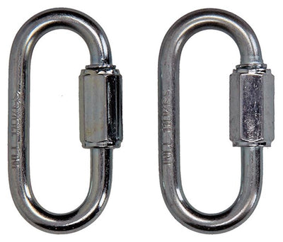 Mack 1008453 - 2 maillons vides + écrou 5mm galvanisé | 10 pièces