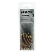 Mack 1017297 - spaanplschr.vzkop-selfb. plaqué jaune 18 pièces 4,0 x 40 mm | 10 pièces - afbeelding 4