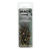 Mack 1017304 - spainplschr.vzkop-selfb. plaqué jaune 16 pcs 4,5 x 35 mm | 10 pièces