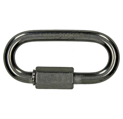 Mack 1008457 - 1 maillon vide + écrou 6mm inox | 10 pièces