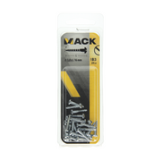 Mack 1017368 - vis à bois tête cylindrique acier galvanisé 25 pcs 3,0 x 16 mm | 10 pièces - afbeelding 2