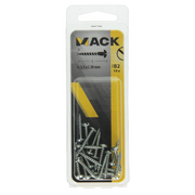 Mack 1017370 - vis à bois tête cylindrique acier galvanisé 19 pcs 3,5 x 20 mm | 10 pièces - afbeelding 5