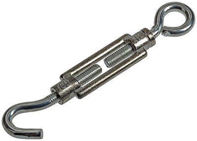 Mack 1008458 - 2 oeillets tendeurs + crochet m6 x 60mm galvanisé | 10 pièces