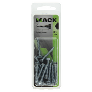 Mack 1017398 - boulon fileté à bois en acier galvanisé 15 pcs 5 x 30 mm | 10 pièces - afbeelding 4