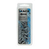 Mack 1017489 - vis à métal galvanisée. tête + écrou plaqué 27pcs m3 x 16 mm | 10 pièces