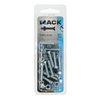 Mack 1017501 - vis à métal galvanisée. tête + écrou plaqué 14pcs m5 x 25 mm | 10 pièces