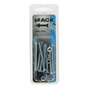 Mack 1017504 - vis à métal galvanisée. tête + écrou plaqué 8 pcs m5 x 50 mm | 10 pièces