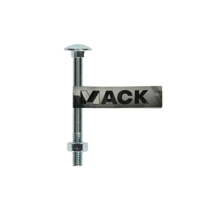 Mack 1017584 - boulon à bois + écrou en acier galvanisé 1 pièce m8 x 80 mm | 10 pièces