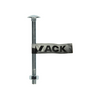 Mack 1017586 - boulon à bois + écrou en acier galvanisé 1 pièce m8 x 100 mm | 10 pièces