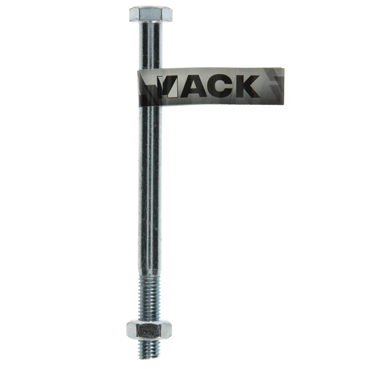 Mack 1017629 - boulon mécanique + écrou acier galvanisé 1 pièce m10 x 140 mm | 10 pièces