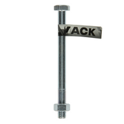 Mack 1017636 - boulon mécanique + écrou acier galvanisé 1 pièce m12 x 140 mm | 10 pièces - afbeelding 3