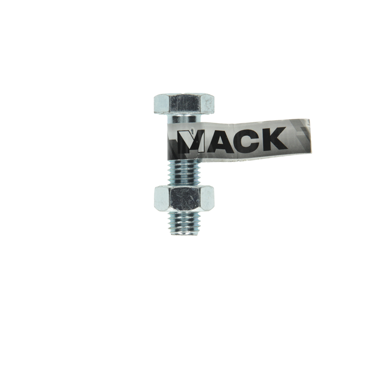 Mack 1017639 - boulon mécanique + écrou acier galvanisé 1 pièce m14 x 50 mm | 10 pièces