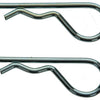 Mack 1008465 - 2 circlips simples 4mm galvanisés | 10 pièces