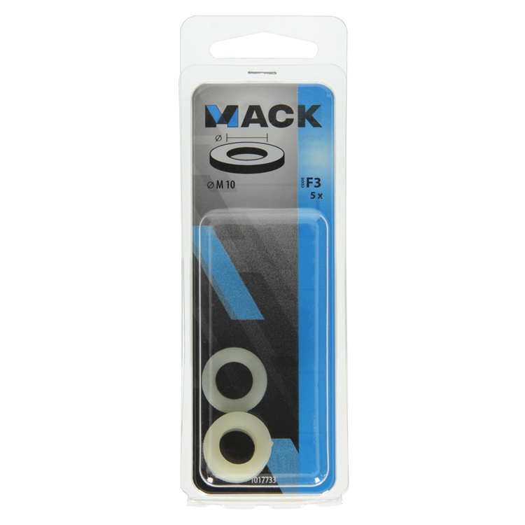 Mack 1017733 - rondelle nylon 5 pcs m10 | 10 pièces