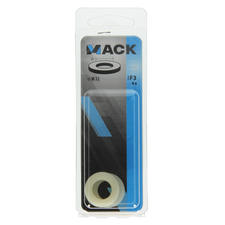Mack 1017734 - rondelle nylon 4 pcs m12 | 10 pièces