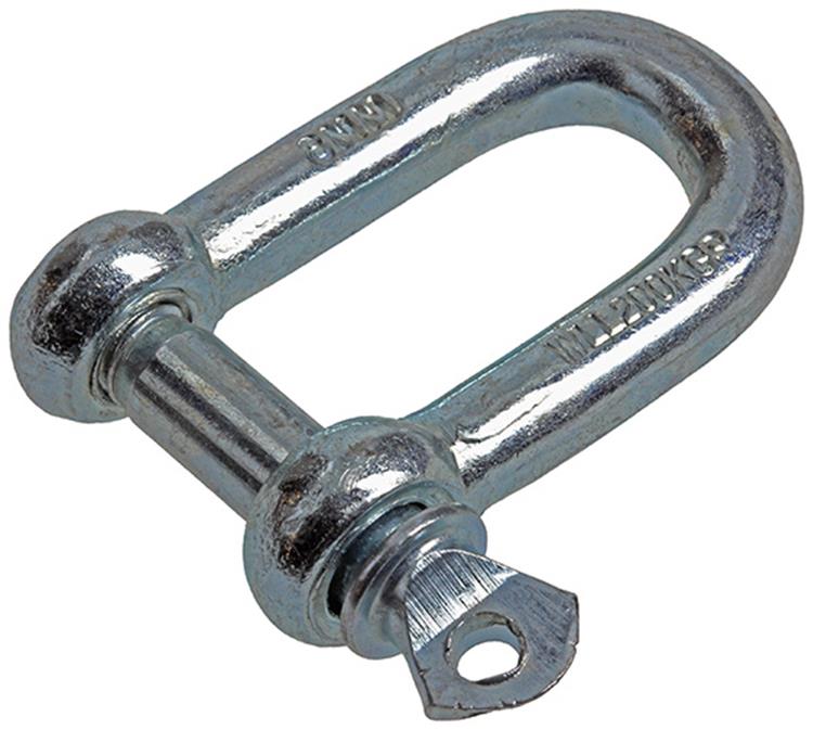 Mack 1008468 - 2 mors droits 8mm galvanisés | 10 pièces