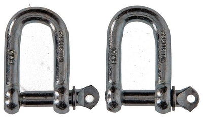 Mack 1008468 - 2 mors droits 8mm galvanisés | 10 pièces