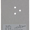 Mack 1008468 - 2 mors droits 8mm galvanisés | 10 pièces