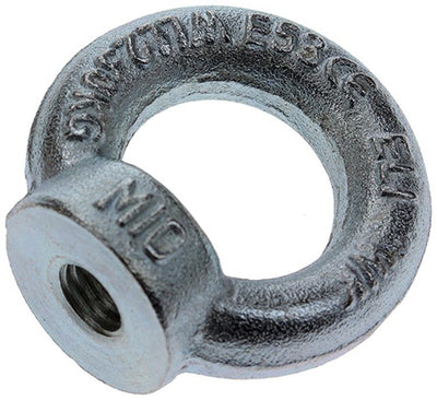 Mack 1008469 - 1 écrou à bague DIN 582 m10 galvanisé | 10 pièces