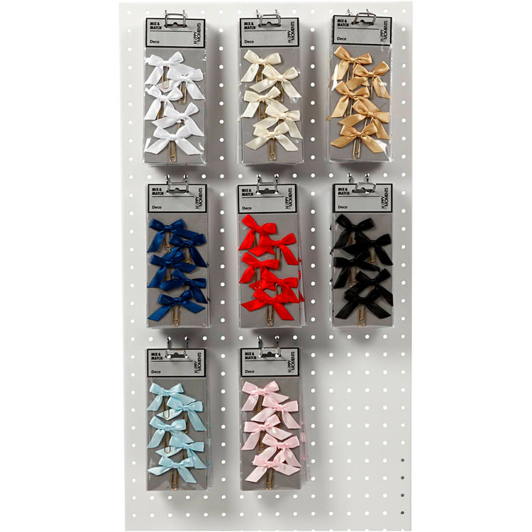 Clips d'entreprise Creativ, taille 40x70 mm, différentes couleurs, boîte 8x10 1 boîte
