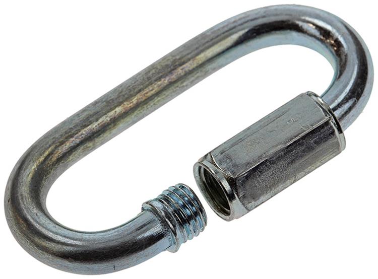 Mack 1008471 - 1 maillon vide + écrou 6mm galvanisé | 10 pièces