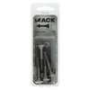 Mack 1019908 - boulon à bois + écrou inox 4 pcs m6x40 mm | 10 pièces