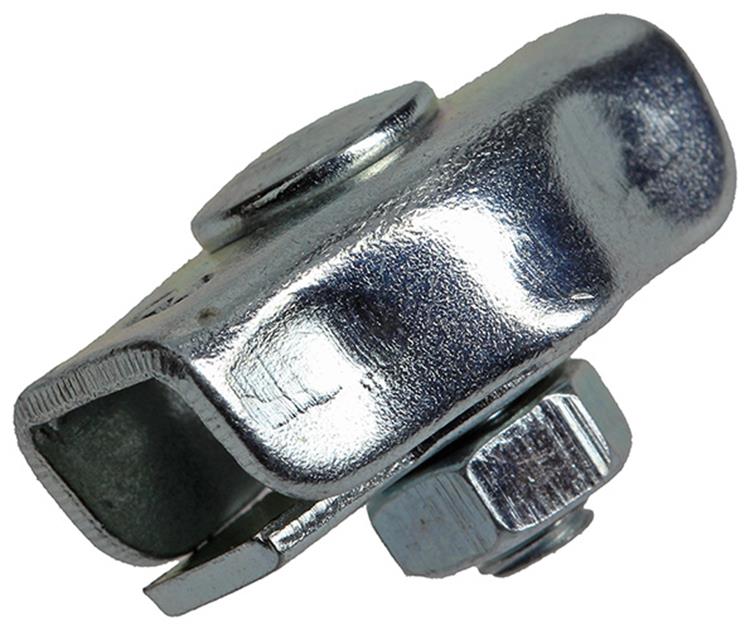 Mack 1008478 - 2 serre-fils en acier 3mm simplex galvanisé | 10 pièces