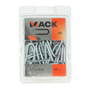Mack 1017950 - acier de base galvanisé 250 gr 4,0 x 40 mm | 5 pièces